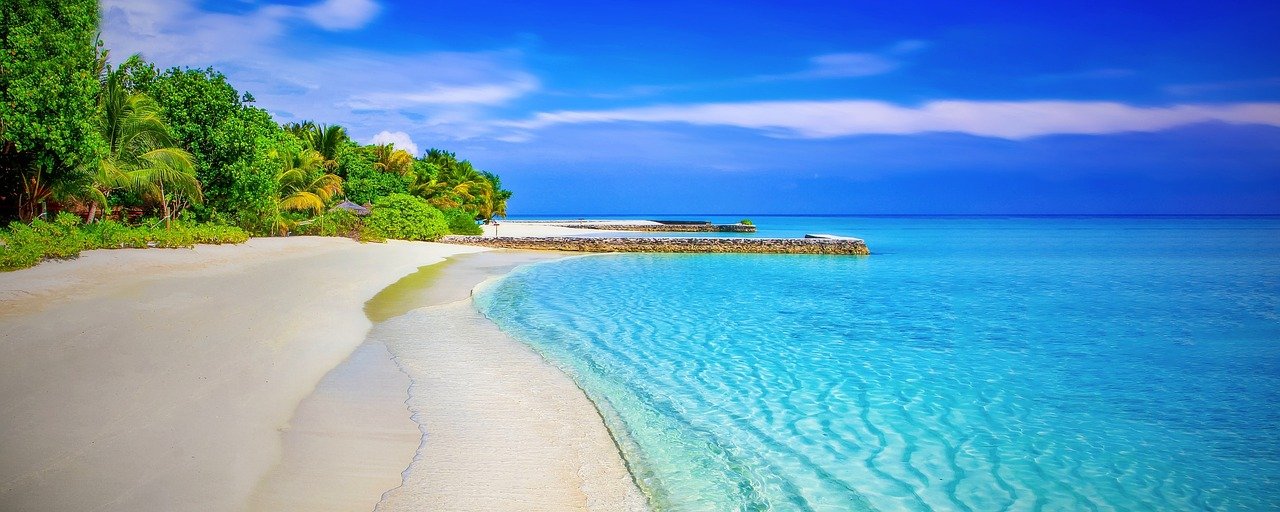 beach, sea, panorama